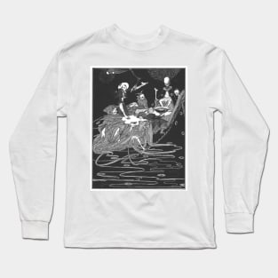 "Who the Devil Ye All Are?" by Harry Clarke Long Sleeve T-Shirt